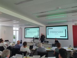 Gideon Yaffe im Vortrag über “aggressive action as second-personal address”