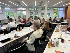 Diskussion der Konferenzteilnehmenden