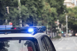 police car