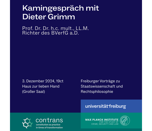 Kamingespräch mit Dieter Grimm Kamingespräch mit Dieter Grimm